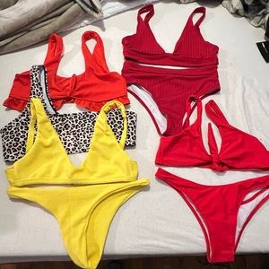 LOT of SHEIN swimsuits! SIZE LARGE